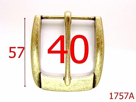 Catarame - 1757A/CATARAMA CUREA 40MM/ANTIC-40-mm---antic-----AI27