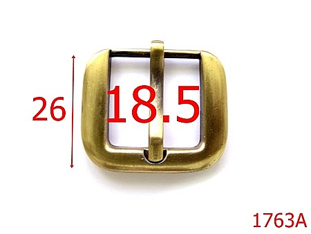 Catarame poseta - 1763A/CATARAMA POSETA 18.5MM/ANTIC-18.5-mm---antic-6K2-6D7---AJ2