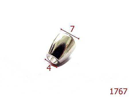 Accesorii confectii - 1767/CLOPOTEL 7MM/ NIKEL-7x4-mm---nichel-----AJ12