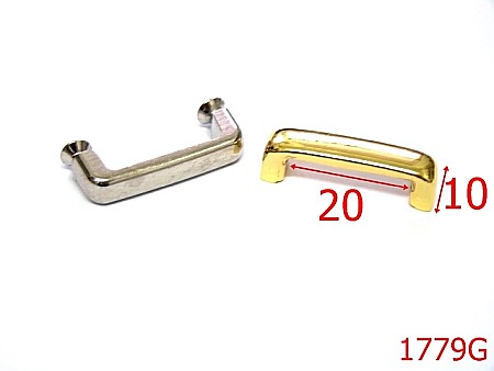 Sustinatori poseta - 1779G/TRECERE PENTRU CURELUSA 20MM/GOLD-20-mm---gold---2F3--AI39
