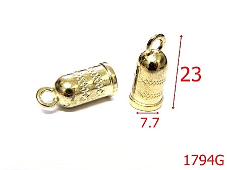 Clopotei poseta - 1794G/CLOPOTEL POSETA/GOLD-7.7-mm---gold---4G8--AI29