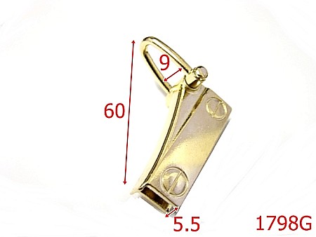 Sustinatori poseta - 1798G/SUSTINATOR LATERAL/GOLD-9-mm---gold---4A7--AJ40