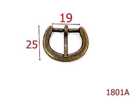 Catarame poseta - 1801A/CATARAMA POSETA 19MM/ANTIC-19-mm---antic-6K5--6C4--AK6