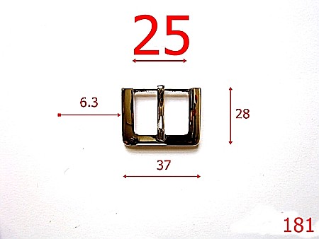 Catarame - 181/CATARAMA-25-mm---nichel-6E5. --6A2--A11