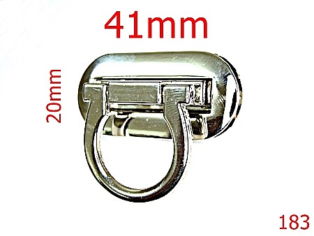 Inchizatori poseta - 183/INCHIZATOARE 41X21-41X20-mm---nichel-----R12