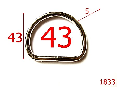 Inele D - 1833/INEL D 43MM/NIKEL-43-mm-5-nichel---2D2-3F3--AK26