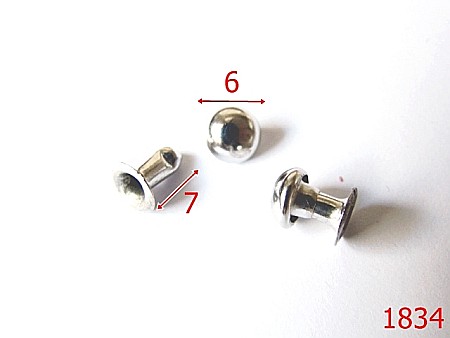 Riveti Capse rapide - 1834/BUMBI 6MM / NIKEL-6mm-mm---nichel---AF21--