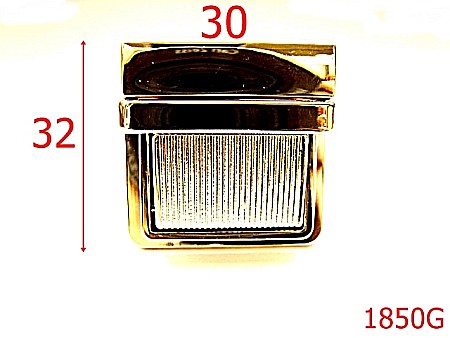 Inchizatori servieta - 1850G/INCHIZATOARE BORSETA 30X32 MM/GOLD LIGHT-30x32-mm---gold---13L10--AL34