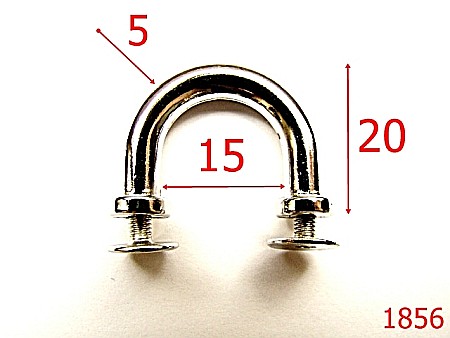 Sustinatori poseta - 1856/SUSTINSTOR 15 X5MM/NIKEL-15-mm---nichel---3I7--AK39