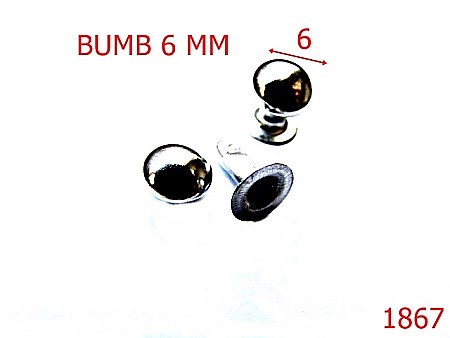 Riveti Capse rapide - 1867/BUMB 6MM/NIKEL-6-mm---nichel---AF23--