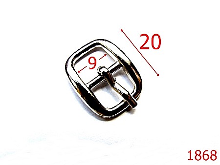 Catarame poseta - 1868/CATARAMA 9MM NIKEL-9-mm---nichel---6C8--AL12