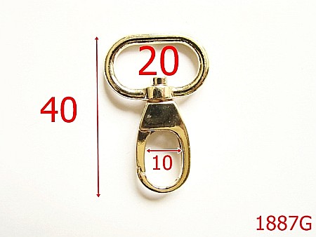 Carabine - 1887G/CARABINA ZAMAC/20MM/GOLD-20-mm---gold---5D3-5I7-AO7