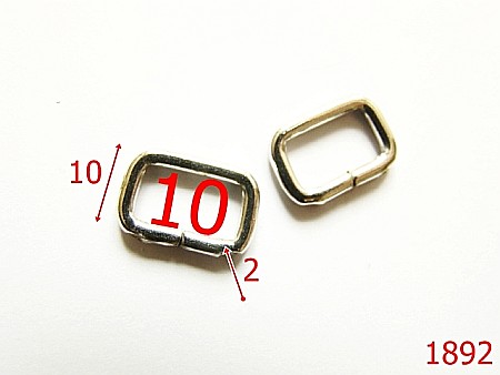 Inele - 1892/INEL DREPTUNGHIULAR 10*2 MM/OTEL/2MM/NIKEL-10-mm-2-nichel---3I3--AO8