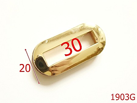 Ocheti - 1903G/OCHET OVAL  ZAMAC 30MM/GOLD-30-mm---gold---2E6--AO5