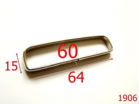 Pasant pafta - 1906/PAFTA 60MM/OTEL/NIKEL-60-mm---nichel---6H8--AP25