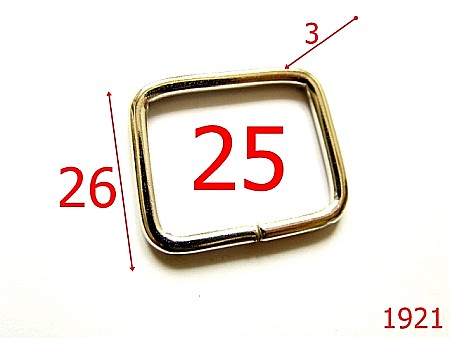 Inele - 1921/INEL DREPTUNGHIULAR 25MM*3/OTEL/NIKEL-25-mm-3-nichel--3i8-3G5-3I3--AL31