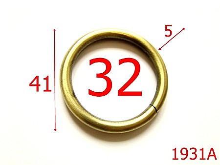 Inele rotunde - 1931A/INEL ROTUND 32MM*5MM  /OTEL/ ANTIC-32-mm-5-antic---4A3-6D8-AO25