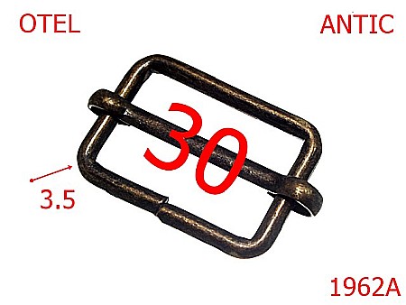 Catarame cu reglaj - 1962A/CATARAMA CU REGLAJ 32MM*3.5/OTEL/ANTIC-32-mm-3.5-antic--1C5 -7D7--AP10