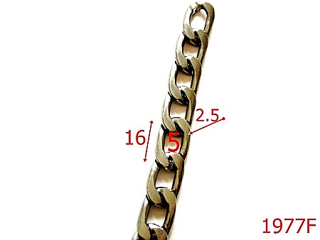Lant poseta otel - 1977F/LANT OTEL PRESAT 16X5X2.5/FUME-5-mm---fume---7I6--AO21