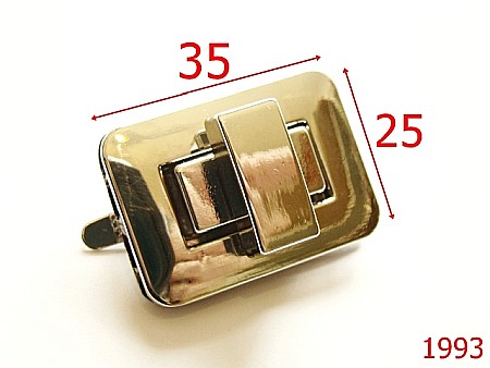 Inchizatori poseta - 1993/INCHIZATOARE POSETA 35X25/ZAMAC/NIKEL-35x25-mm---nichel-13F9-12B9*13F8----