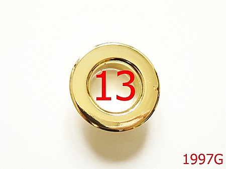 Ocheti - 1997G/OCHET  13 MM/OTEL/GOLD-13-mm---gold---2D6--AM32