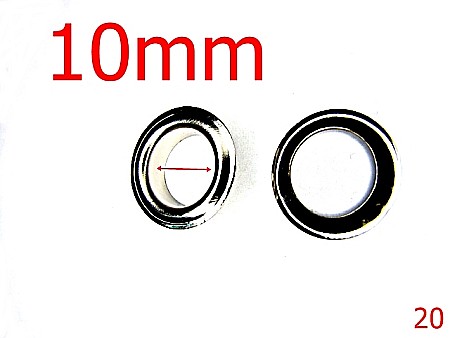 Ocheti - 20/OCHET 10 mm-10-mm---nichel---2C8--O25