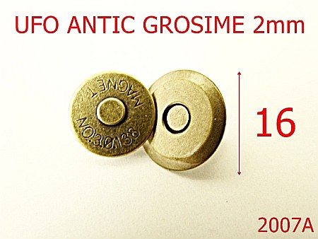 Magneti - 2007A/MAGNET UFO 16MM*2MM/OTEL/ANTIK-16-mm---antic-15B2----AM24