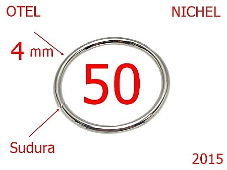 Inele rotunde - 2015/INEL ROTUND 50MM*4MM/OTEL/NIKEL-50-mm-4-nichel-4D1----