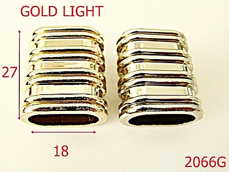Clopotei poseta - 2066G/CLOPOTEL 18*27 /ZAMAC/GOLD LIGHT-18-mm---gold light-15B4--15A6-4B8--