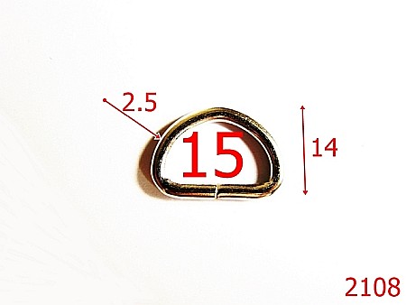 Inele D - 2108/INEL D 15MM*2.5MM/OTEL /NIKEL-15-mm-2.5-nichel---2B8-2C5-2B6-2C7-2A6--