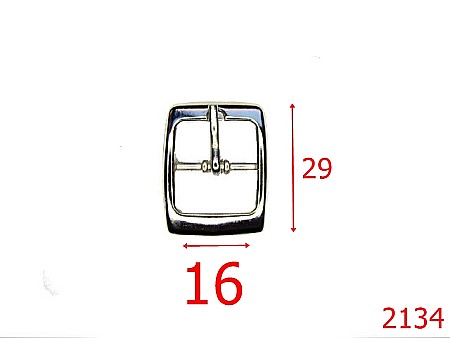 Catarame poseta - 2134/CATARAMA 16MM/ZAMAC/NIKEL-16-mm---nichel---6C2--