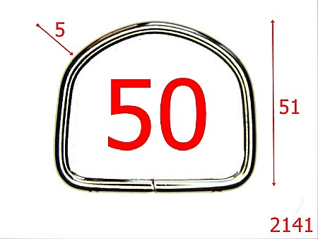 Inele D - 2141/INEL D 50MM*5MM/OTEL/NIKEL-50-mm-5-nichel-2B2-3C3----