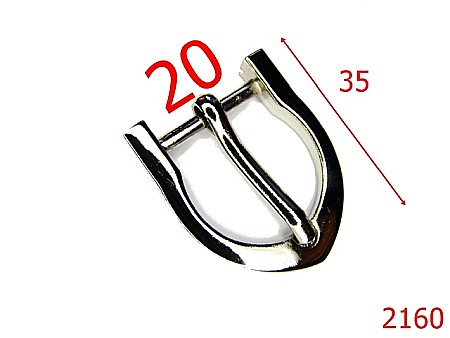 Catarame poseta - 2160/CATARAMA 20MM/ZAMAC/NIKEL-20-mm---nichel-6E5.--6B1--