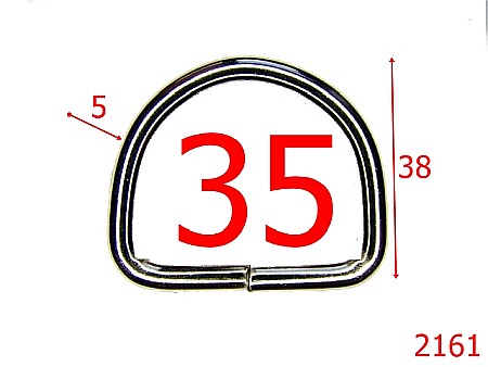 Inele D - 2161/INEL D 35MM*5MM/OTEL / NIKEL-35-mm-5-nichel---3C3--