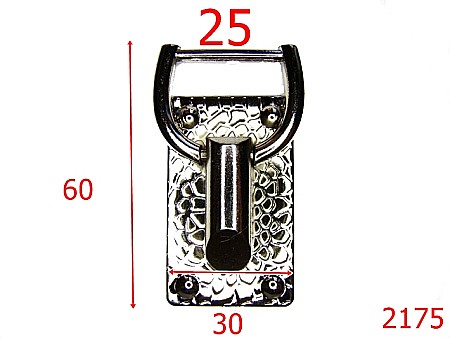 Sustinatori poseta - 2175/SUSTINATOR 25MM/ZAMAC/NIKEL-25-mm---nichel---3J8--