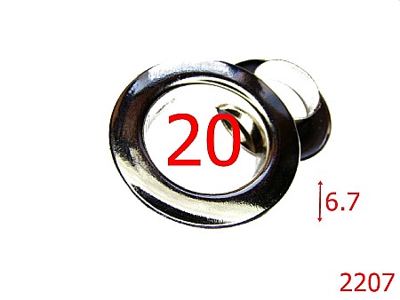 Ocheti - 2207/OCHET 20MM/OTEL/NIKEL-20-mm---nichel--13A5-13A6
