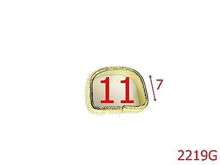 Pasant pafta - 2219G/PASANT 11MM/OTEL/GOLD-11-mm---gold-----AL26