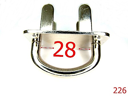 Sustinatori poseta - 226/SUSTINATOR LATERAL ZAMAC-28-mm---nichel---3J8-5G6-S7