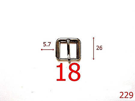 Catarame - 229/CATARAMA-18-mm---nichel---6D1--