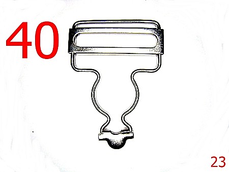 Accesorii confectii - 23/SISTEM SALOPETA-40-mm---nichel-11C--11C4--T25
