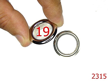 Ocheti - 2315/OCHET 19 MM OTEL /NICHEL-19-mm---nichel---2G6--