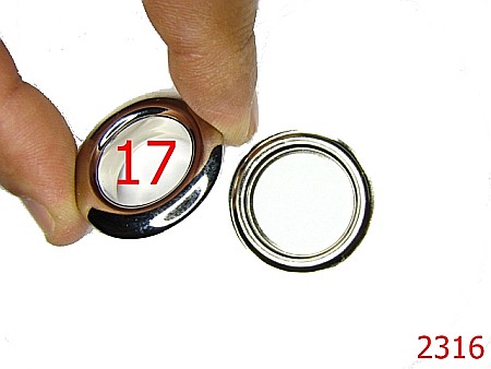 Ocheti - 2316/OCHET 17 MM OTEL /NICHEL-17-mm---nichel---2C4-4J7-