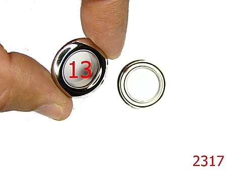 Ocheti - 2317/OCHET 13 MM OTEL /NICHEL-13-mm---nichel---2A8--