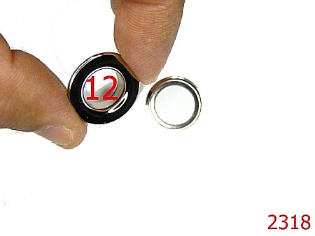 Ocheti - 2318/OCHET 12 MM OTEL /NICHEL-12-mm---nichel---2F6--