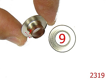 Ocheti - 2319/OCHET  9  MM OTEL /NICHEL-9-mm---nichel---2C3--
