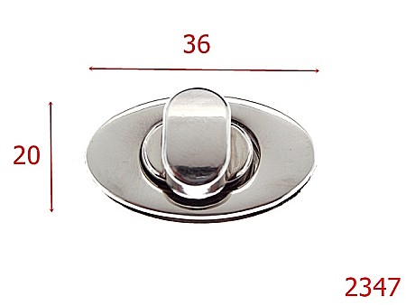 Inchizatori poseta - 2347/INCHIZATOARE 36X20 NICHEL-36X20-mm---nichel--12F12-12F9--