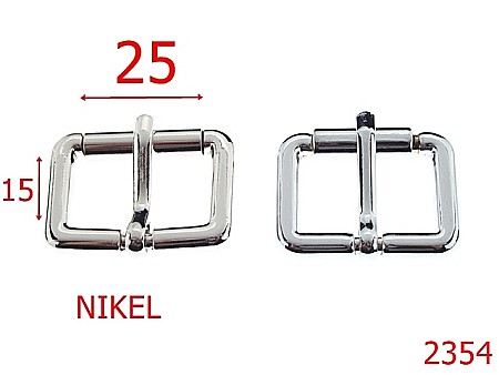 Catarame - 2354/CATARAMA 25 MM NICHEL-25-mm---nichel---6G5--