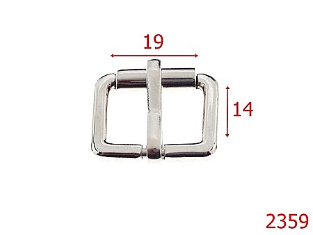 Catarame - 2359/CATARAMA 19 MM NICHEL-19-mm---nichel---6G5--