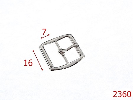 Catarame - 2360/CATARAMA CU PUNTE 16MM NICHEL-16-mm---nichel---6C2--