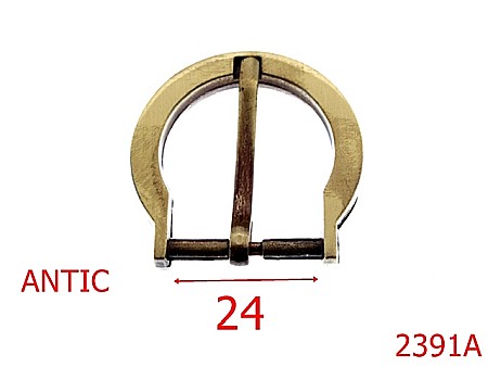 Catarame - 2391A/CATARAMA OMEGA 24 MM ANTIC-24-mm---antic-6K1--6A6--